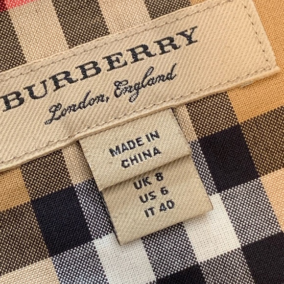 ⛔️SOLD⛔️NWT Burberry cotton dress size 6 - Picture 8 of 8